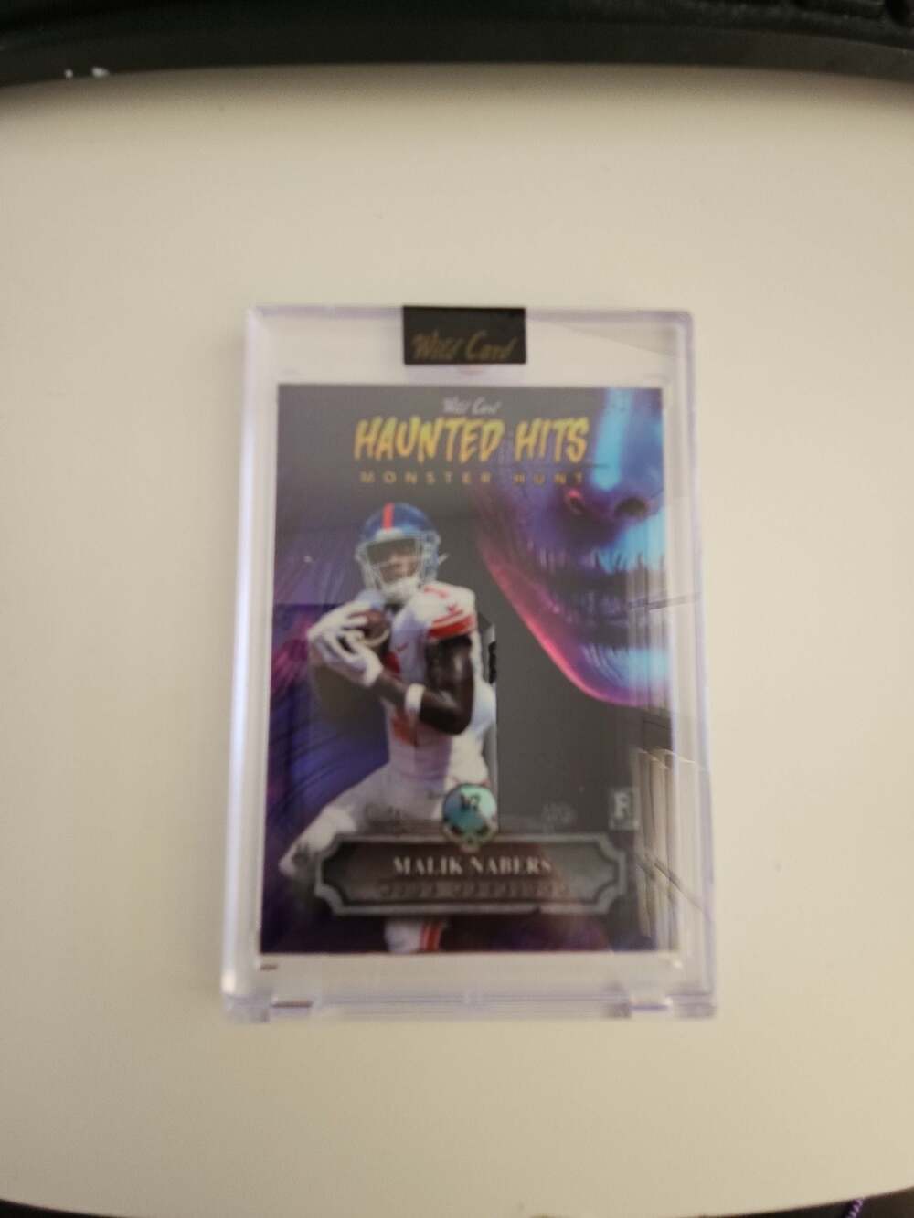 2024 Wild Card Haunted Hits Monster Hunt Malik Nabers Rookie Card